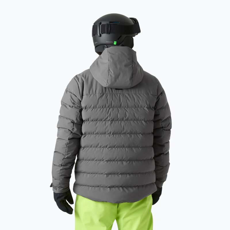 Pánska lyžiarska bunda Helly Hansen Bossanova Puffy thunder grey 2