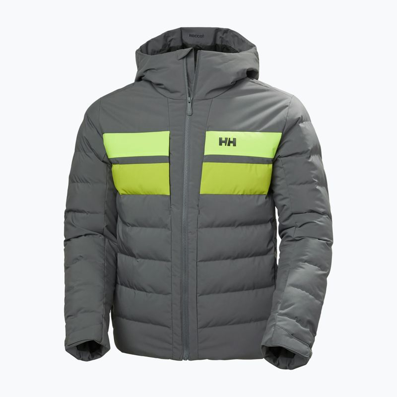 Pánska lyžiarska bunda Helly Hansen Bossanova Puffy thunder grey 8
