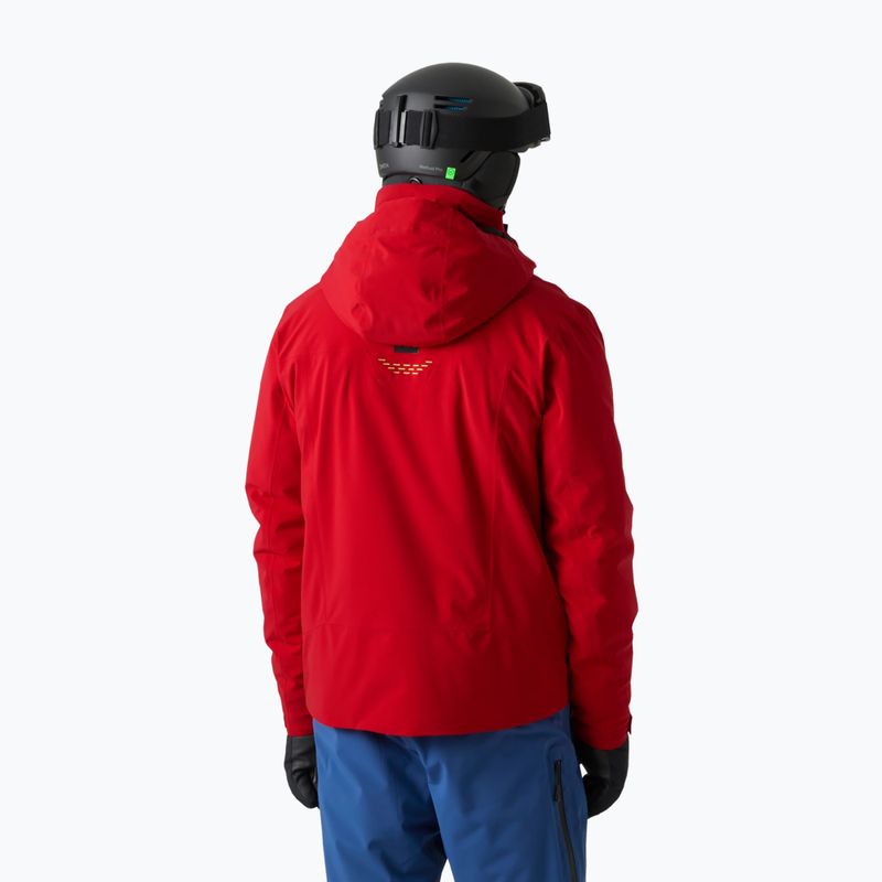 Pánska lyžiarska bunda Helly Hansen Alpha Lifaloft red 2
