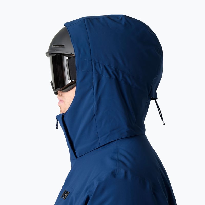 Pánska lyžiarska bunda Helly Hansen Alpha Lifaloft dark blue 3