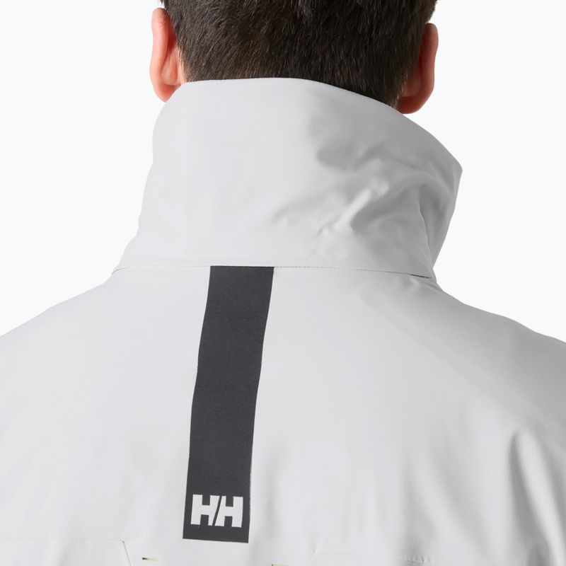 Pánska lyžiarska bunda Helly Hansen Alpha Lifaloft grey fog 4