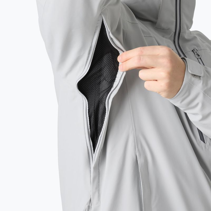 Pánska lyžiarska bunda Helly Hansen Alpha Lifaloft grey fog 5