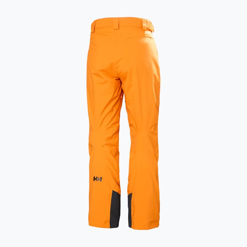 Pánske lyžiarske nohavice Helly Hansen Legendary Insulated ignite orange 2