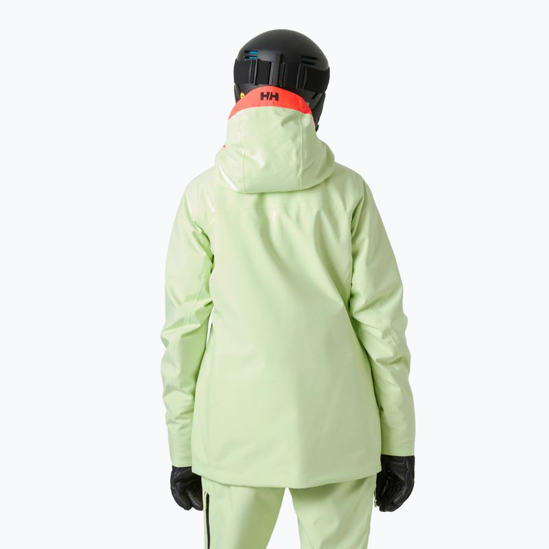 Dámska lyžiarska bunda Helly Hansen Powderqueen 3.0 washed lime 2