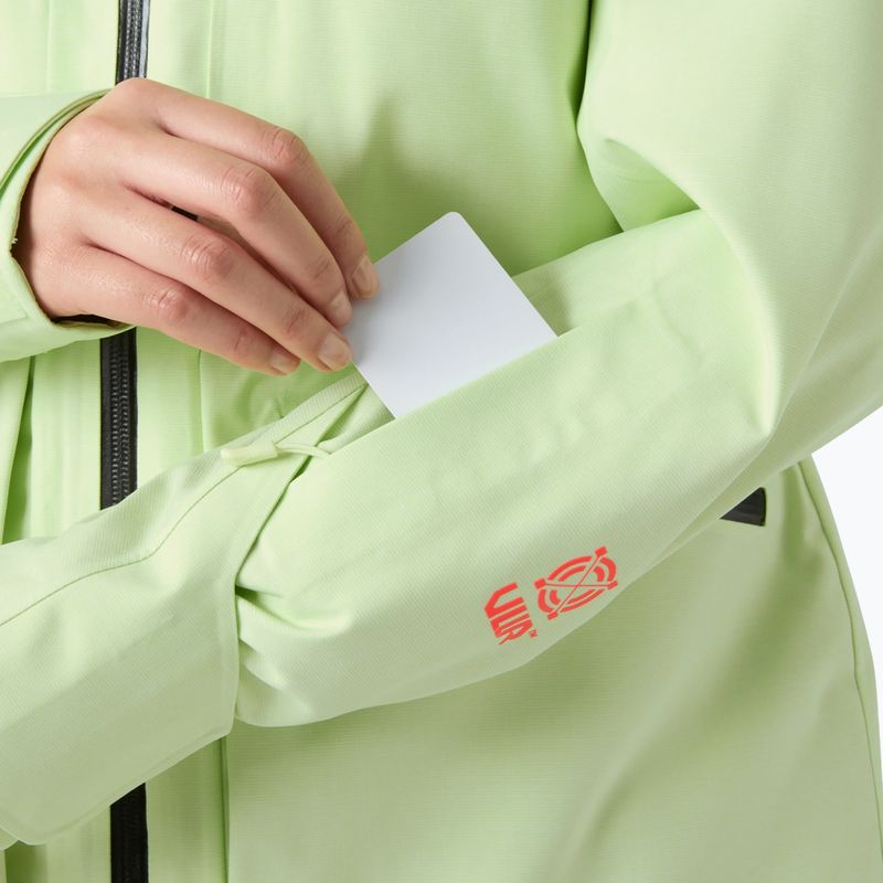 Dámska lyžiarska bunda Helly Hansen Powderqueen 3.0 washed lime 5
