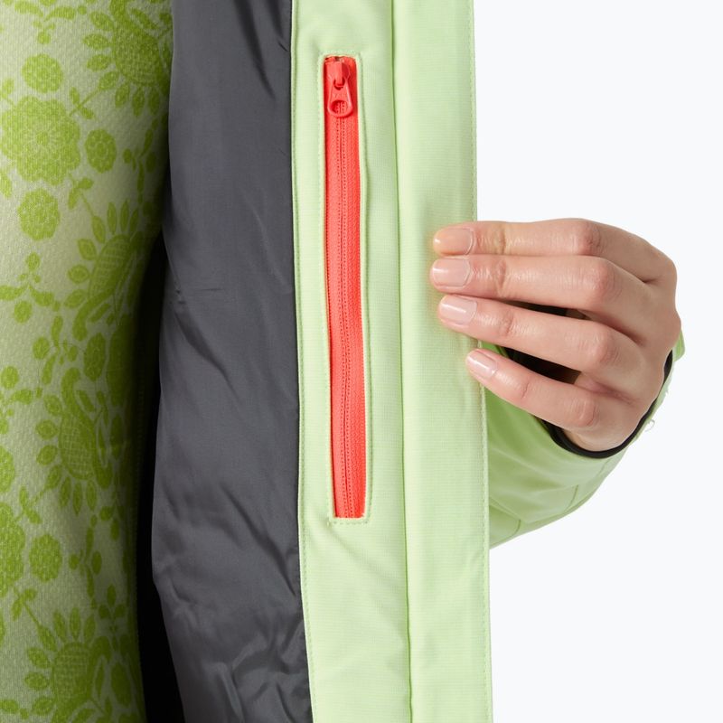 Dámska lyžiarska bunda Helly Hansen Powderqueen 3.0 washed lime 10