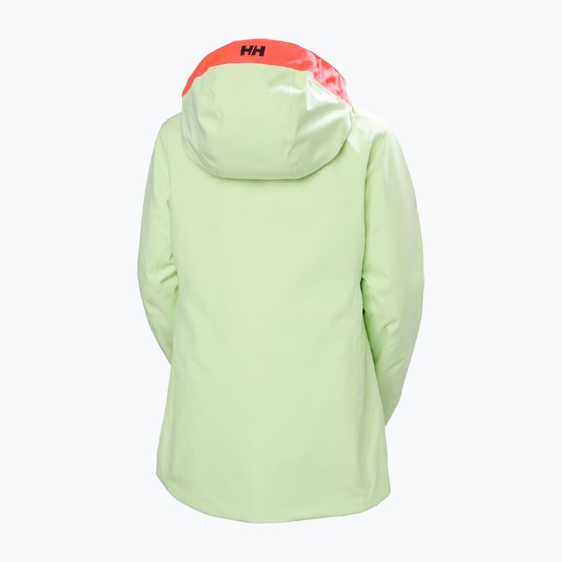 Dámska lyžiarska bunda Helly Hansen Powderqueen 3.0 washed lime 12