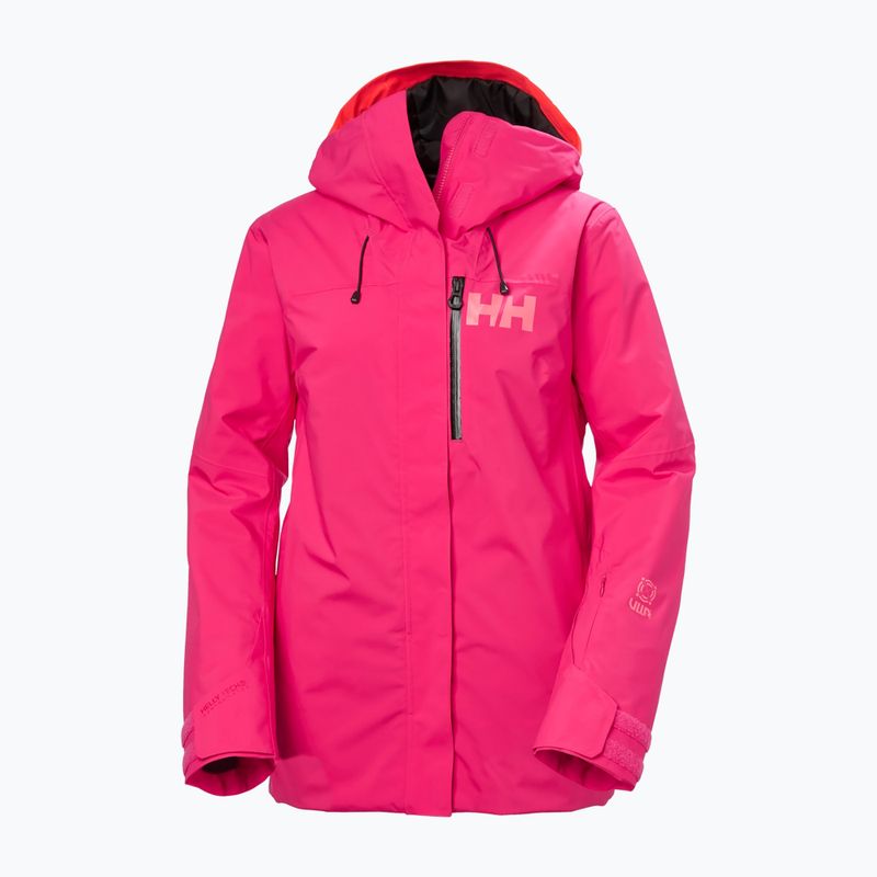 Dámska lyžiarska bunda Helly Hansen Powshot cranberry 9
