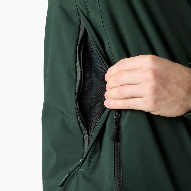 Pánska lyžiarska bunda Helly Hansen Alpine Inslated dark jungle 4