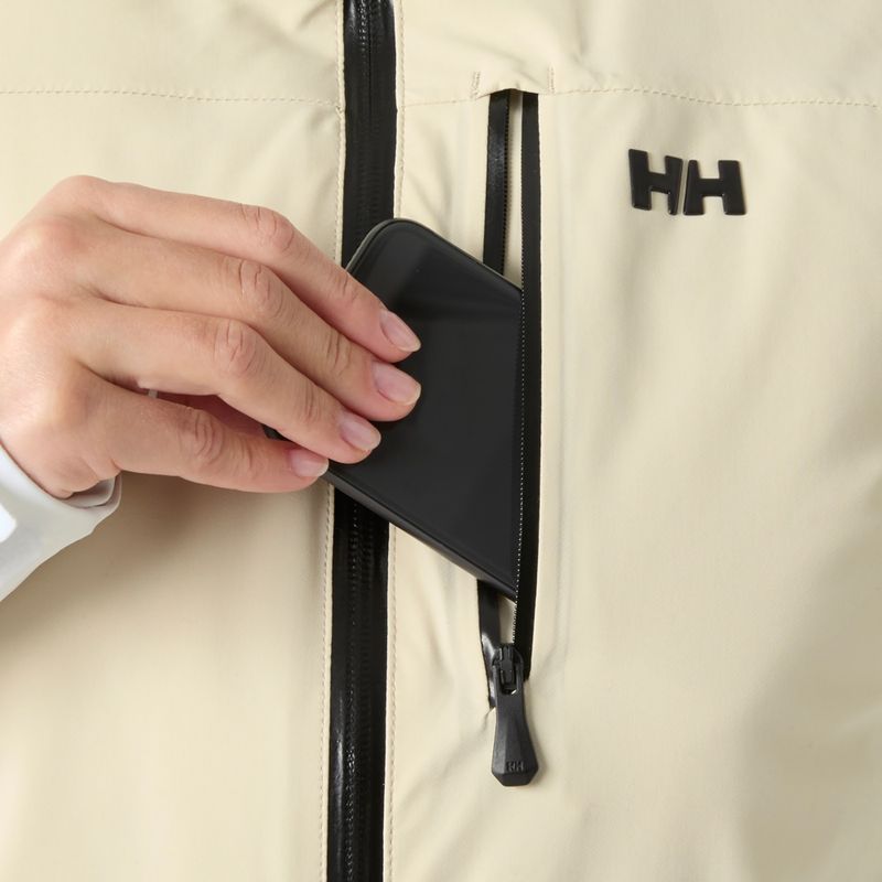 Dámska lyžiarska bunda Helly Hansen Alphelia cream 6
