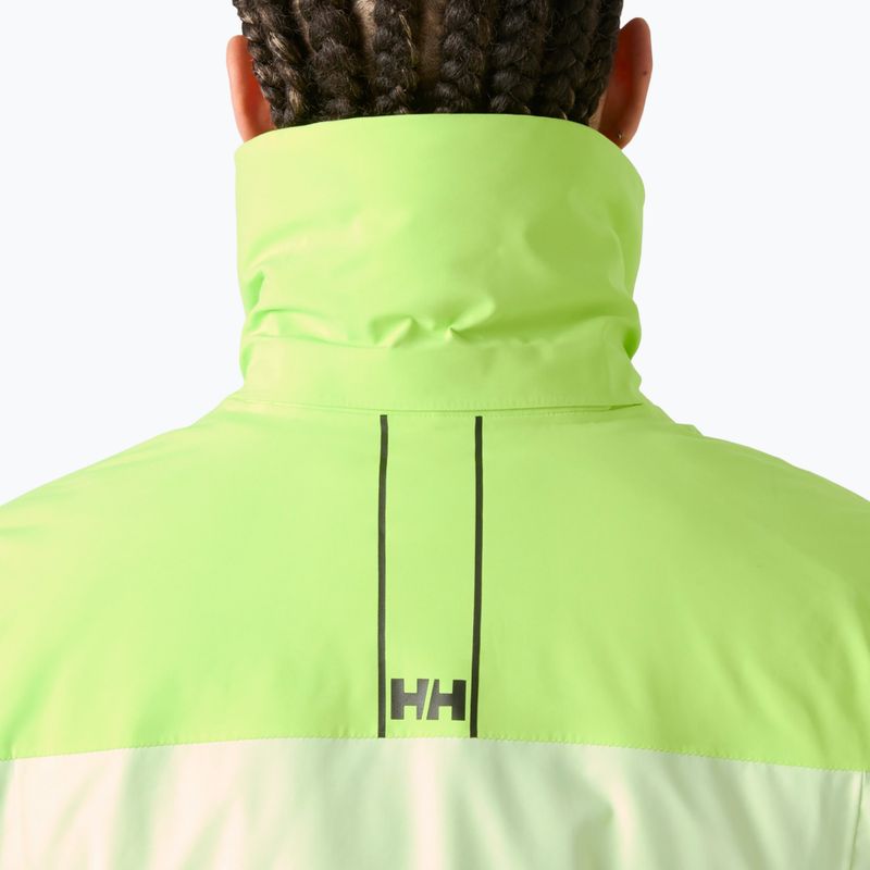 Dámska lyžiarska bunda Helly Hansen Alphelia luminous green 4
