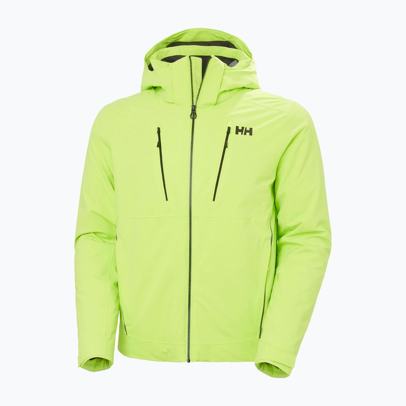 Pánska lyžiarska bunda Helly Hansen Alpha 4.0 luminous green 9