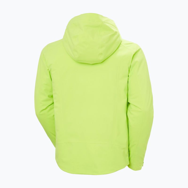 Pánska lyžiarska bunda Helly Hansen Alpha 4.0 luminous green 10