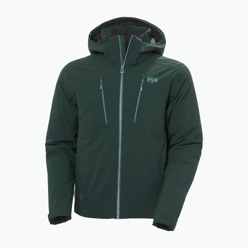 Pánska lyžiarska bunda Helly Hansen Alpha 4.0 dark jungle 9