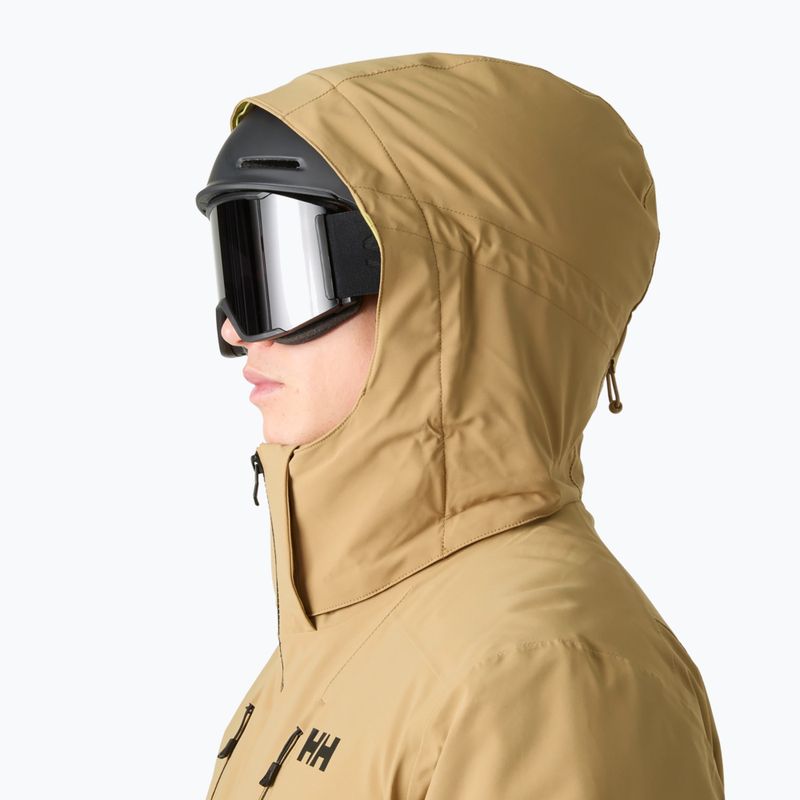 Pánska lyžiarska bunda Helly Hansen Alpha 4.0 elmwood 3