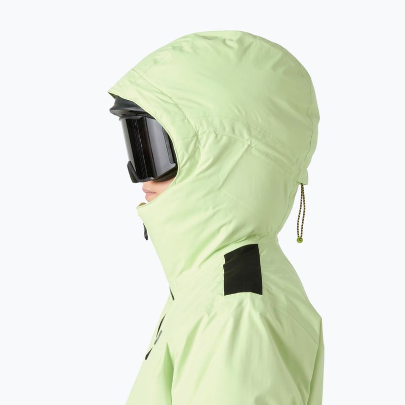 Dámska lyžiarska bunda Helly Hansen Kvitfjell Race Puffy washed lime 3