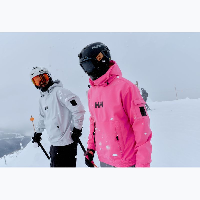 Lyžiarska bunda Helly Hansen Ullr D Ridable Hoodie hot pink 9