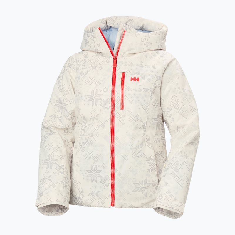 Dámska lyžiarska bunda Helly Hansen Valdisere 3.0 cream new nordic aop 7