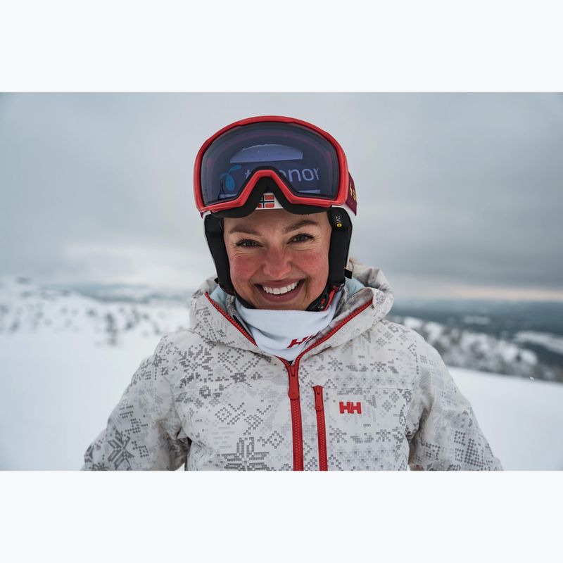 Dámska lyžiarska bunda Helly Hansen Valdisere 3.0 cream new nordic aop 9