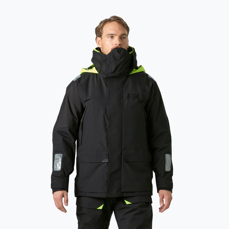 Pánska jachtárska bunda Helly Hansen Skagen Insulated ebony
