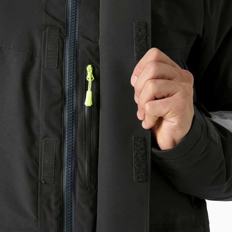 Pánska jachtárska bunda Helly Hansen Skagen Insulated ebony 6
