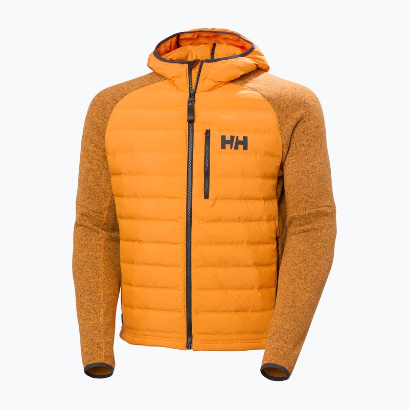 Pánska hybridná bunda Helly Hansen Skagen Hybrid Knit Insulator ignite orange 6