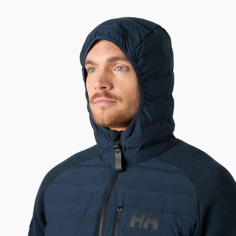 Pánska hybridná bunda Helly Hansen Skagen Hybrid Knit Insulator navy 3