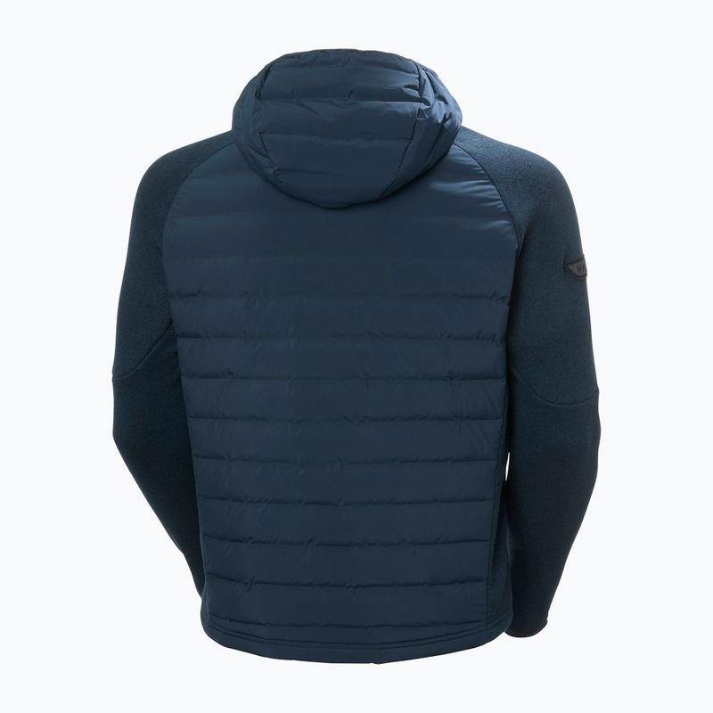 Pánska hybridná bunda Helly Hansen Skagen Hybrid Knit Insulator navy 7