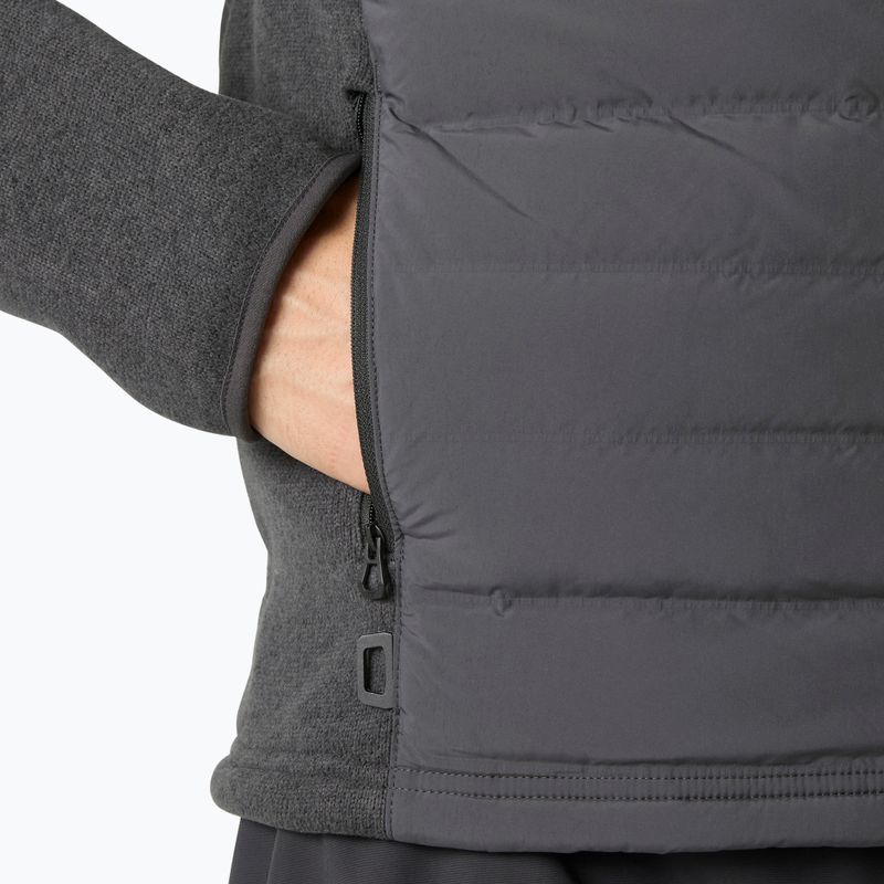 Pánska hybridná bunda Helly Hansen Skagen Hybrid Knit Insulator ebony 7