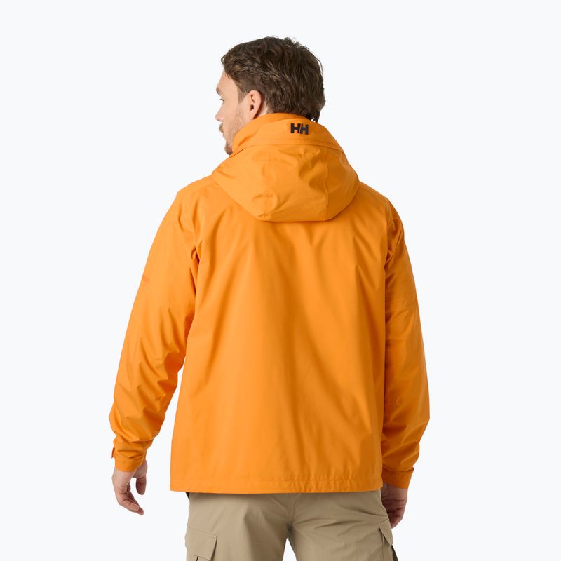 Pánska jachtárska bunda Helly Hansen HP Racing Lifaloft Hood ignite orange 2