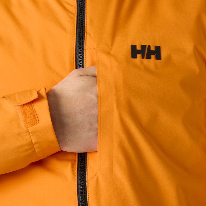 Pánska jachtárska bunda Helly Hansen HP Racing Lifaloft Hood ignite orange 6
