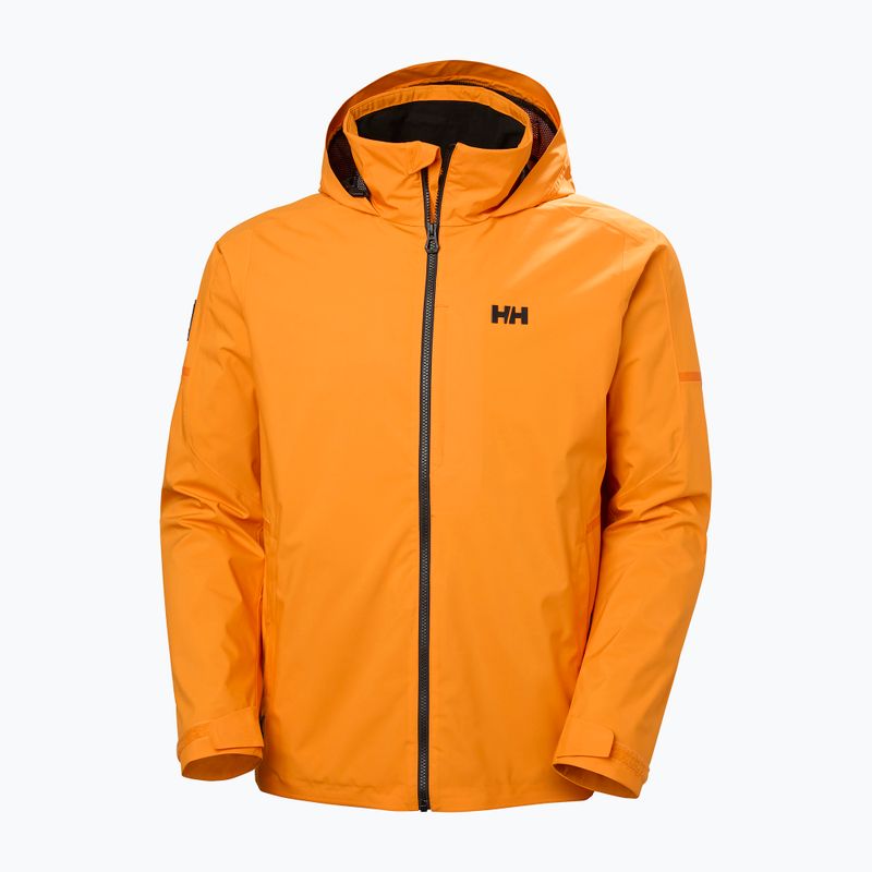 Pánska jachtárska bunda Helly Hansen HP Racing Lifaloft Hood ignite orange 8