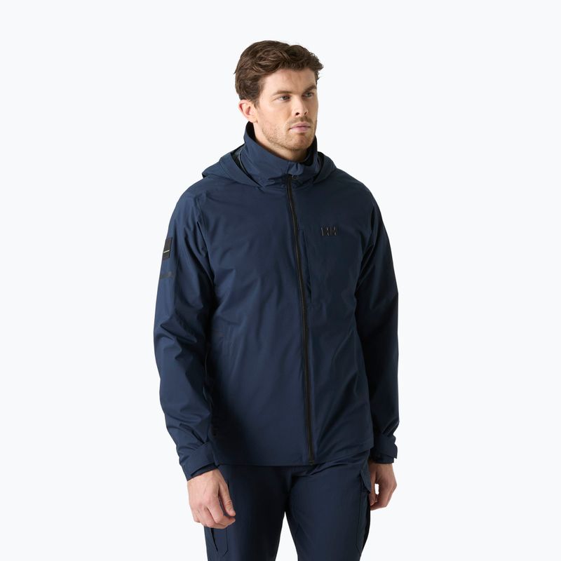 Pánska jachtárska bunda Helly Hansen HP Racing Lifaloft Hood navy