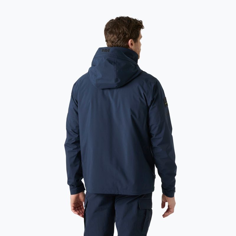 Pánska jachtárska bunda Helly Hansen HP Racing Lifaloft Hood navy 2
