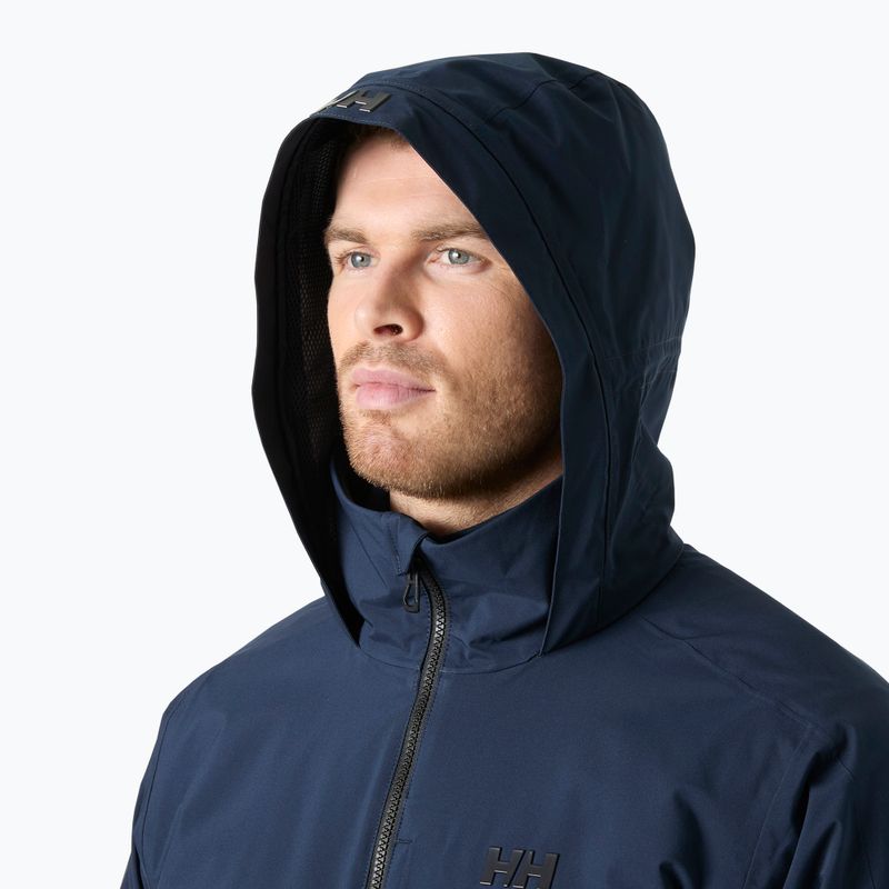 Pánska jachtárska bunda Helly Hansen HP Racing Lifaloft Hood navy 3
