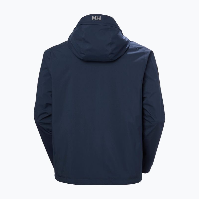 Pánska jachtárska bunda Helly Hansen HP Racing Lifaloft Hood navy 7
