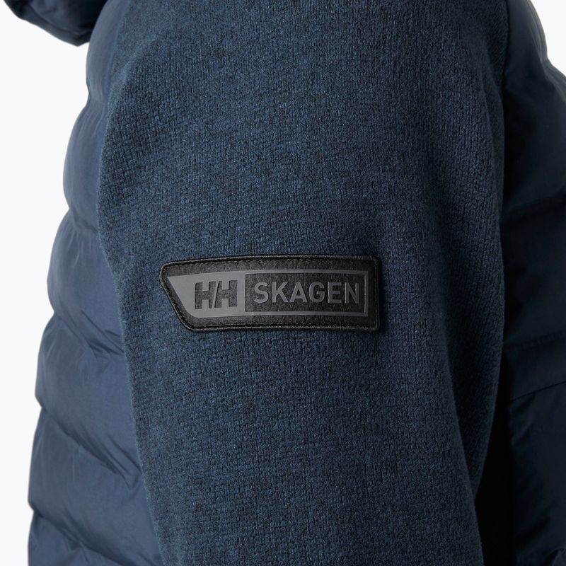 Dámska hybridná bunda Helly Hansen Skagen Hybrid Knit Insulator navy 4