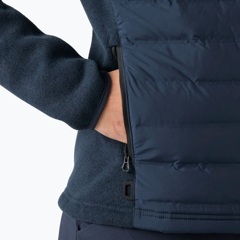 Dámska hybridná bunda Helly Hansen Skagen Hybrid Knit Insulator navy 5