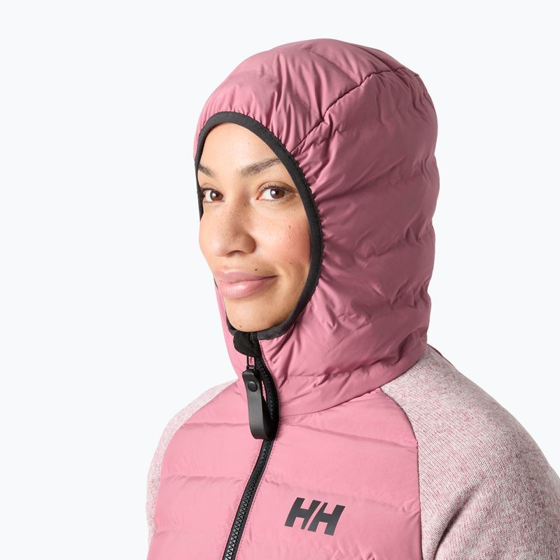 Dámska hybridná bunda Helly Hansen Skagen Hybrid Knit Insulator wildberry 3