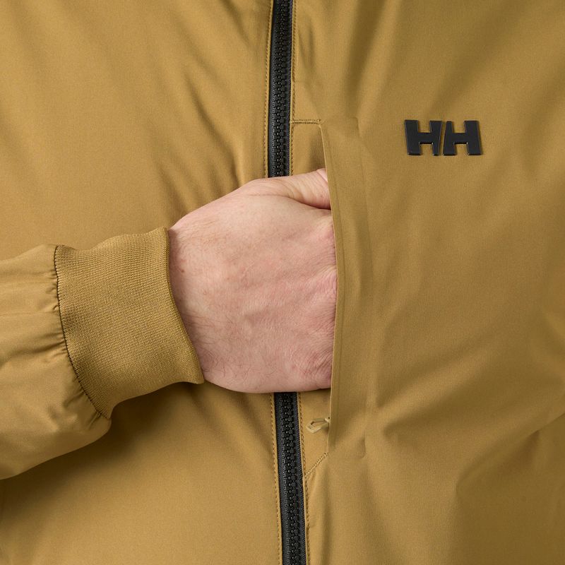Pánska bunda Helly Hansen HP Racing Lifaloft Bomber sepia 5