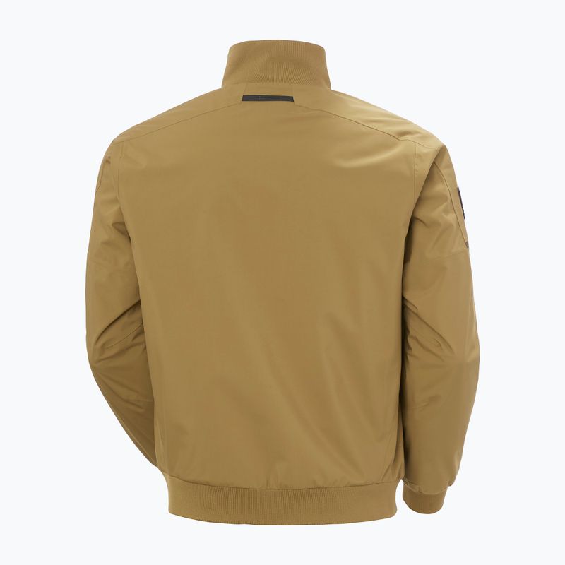 Pánska bunda Helly Hansen HP Racing Lifaloft Bomber sepia 8