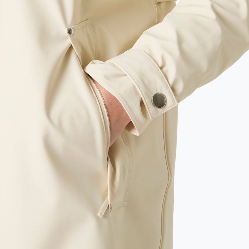 Dámsky kabát do dažďa Helly Hansen Moss Ins Pu Coat cream 6