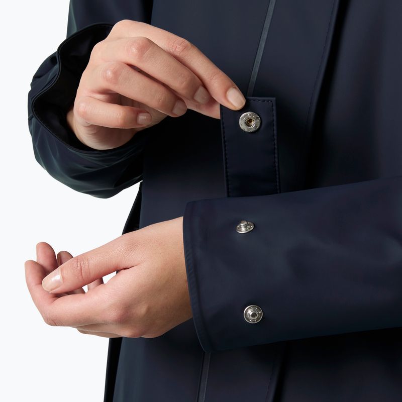 Dámsky kabát do dažďa Helly Hansen Moss Ins Pu Coat navy 5