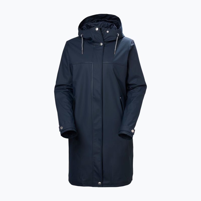 Dámsky kabát do dažďa Helly Hansen Moss Ins Pu Coat navy 7