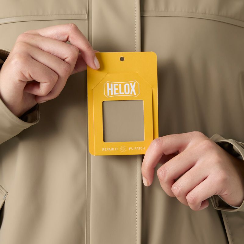 Dámsky kabát do dažďa Helly Hansen Moss Ins Pu Coat pebble 4