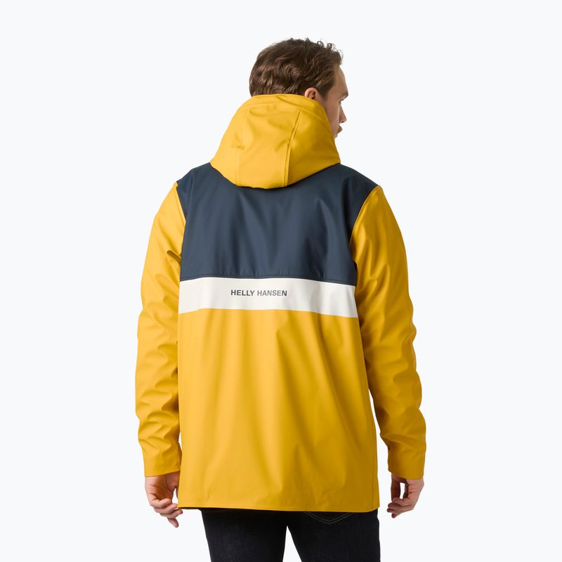 Pánska jachtárska bunda Helly Hansen Moss Insulated Coat essential yellow 2