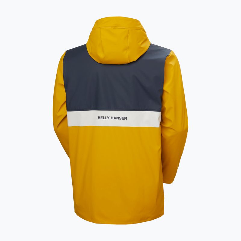Pánska jachtárska bunda Helly Hansen Moss Insulated Coat essential yellow 9