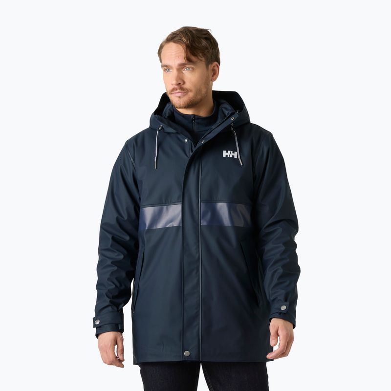 Pánska jachtárska bunda Helly Hansen Moss Insulated Coat navy