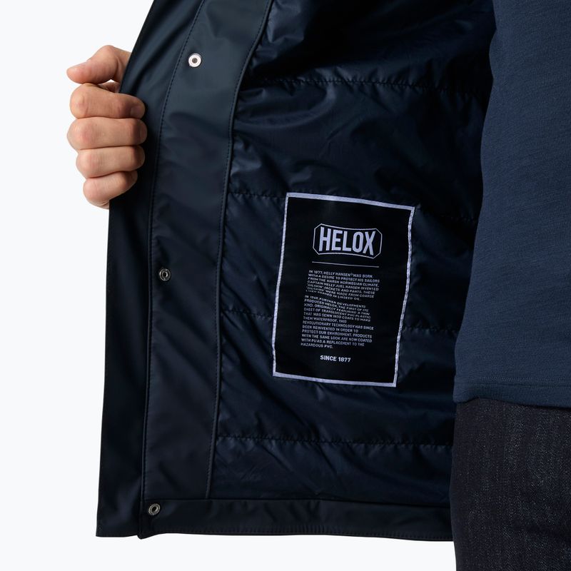Pánska jachtárska bunda Helly Hansen Moss Insulated Coat navy 7