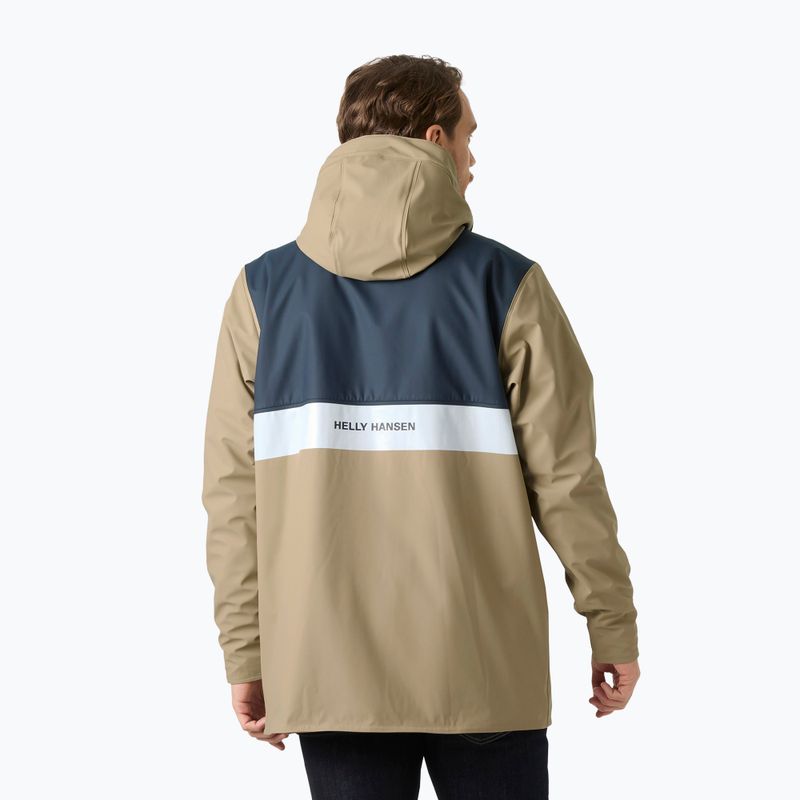 Pánska jachtárska bunda Helly Hansen Moss Insulated Coat pebble 2